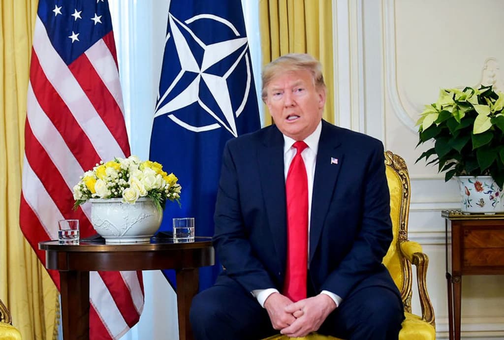 Will US withdraw from NATO by...? card icon